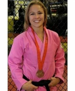 FUJI Pink Ribbon Training Gi Soft Light Durable Pre-Shrunk Cotton