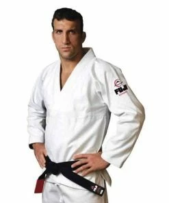 MARTIAL ARTS FUJI Victory Jiu-Jitsu Gi White Light Durable Premium Cotton IBJJF Approved