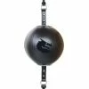 Morgan B2 Bomber 100% Leather 8inch Round Floor To Ceiling Ball + Adjustable Straps BOXING / MUAY THAI / MMA