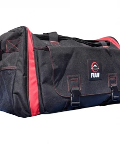 BOXING / MUAY THAI / MMA FUJI High Capacity Duffle Bag - Black/Red MMA Boxing Muay Thai Gym Gear FDBBLKR