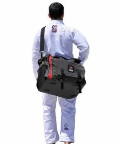 BOXING / MUAY THAI / MMA FUJI High Capacity Duffle Bag - Grey MMA Boxing Muay Thai Gym Gear FDBG
