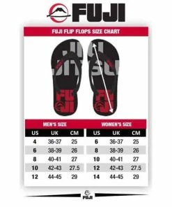 FUJI Brasileiro Flip Flops MMA BJJ Thai Workout Gear