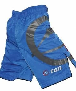 FUJI Kassen Fight Shorts Blue Boxing MMA BJJ Thai Performance Fightwear Clothing