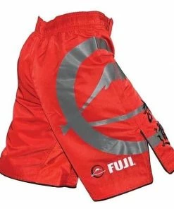 FUJI Kassen Fight Shorts Red Boxing MMA BJJ Thai Performance Fightwear Clothing BOXING / MUAY THAI / MMA
