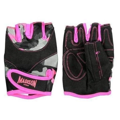 Madison Covert Womens Fitness Gloves - Pink 3 Madison Covert Womens Fitness Gloves - Pink