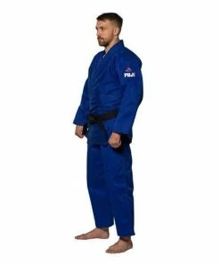 MARTIAL ARTS FUJI Kids Single Weave Judo Gi Blue Tough Durable Jacket & Pants