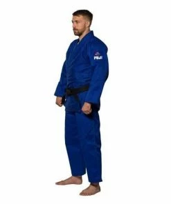 FUJI Single Weave Judo Gi Blue Tough Durable Jacket & Pants MARTIAL ARTS