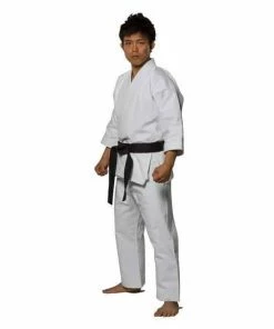 FUJI Advanced Brushed Karate Gi White Tough Durable Soft Jacket & Pants