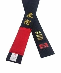 FUJI Nippon Edition BJJ Black Belt 100% Japanese Cotton Premium Quality MARTIAL ARTS