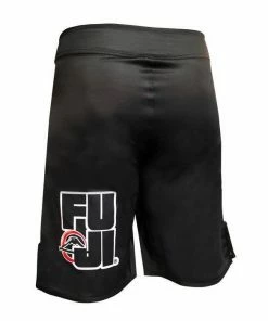 BOXING / MUAY THAI / MMA FUJI Kids Obsidian IBJJF Approved Competition Fight Shorts Durable MMA BJJ Thai