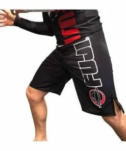 FUJI Obsidian IBJJF Approved Competition Fight Shorts MMA BJJ Thai Performance