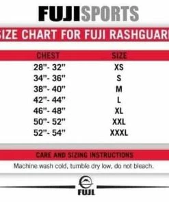 FUJI IBJJF Approved Long Sleeve Rash Guard Blue MMA BJJ Thai Gis 7 FUJI IBJJF Approved Long Sleeve Rash Guard Blue MMA BJJ Thai Gis