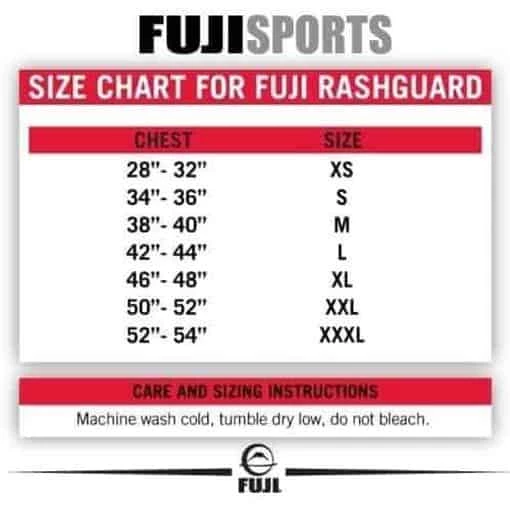 FUJI IBJJF Approved Long Sleeve Rash Guard Blue MMA BJJ Thai Gis 5 FUJI IBJJF Approved Long Sleeve Rash Guard Blue MMA BJJ Thai Gis