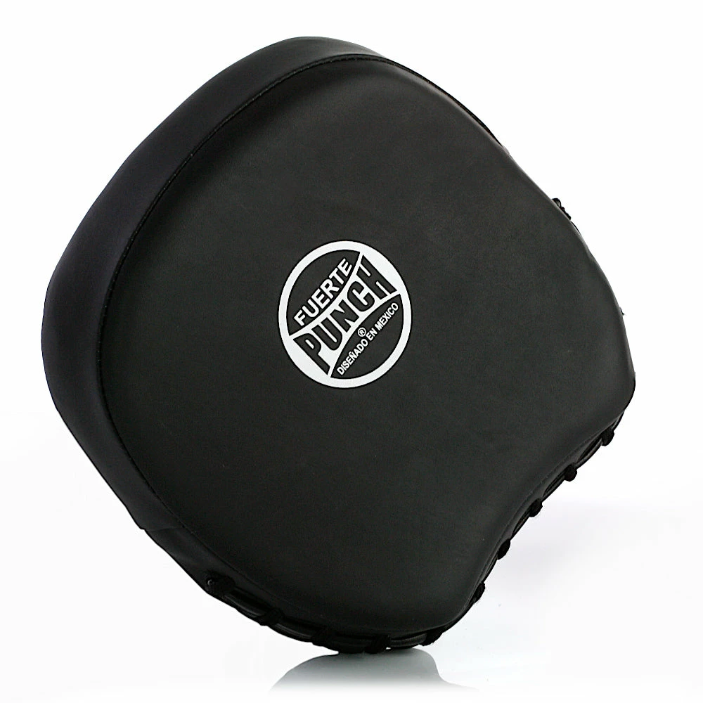 Punch Mexican Fuerte Elite Micro Leather Focus Pads PAIR - Black 7 Punch Mexican Fuerte Elite Micro Leather Focus Pads PAIR - Black