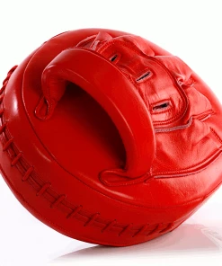 Punch Mexican Fuerte Ultra Air Leather Focus Pads PAIR - Red / White 24 Punch Mexican Fuerte Ultra Air Leather Focus Pads PAIR - Red / White