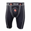 Morgan Dragon Compression Flex Shorts + TriFlex Groin Cup Guard Protector XS/S/M/L/XL MARTIAL ARTS