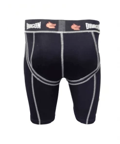 Morgan Dragon Compression Flex Shorts + TriFlex Groin Cup Guard Protector XS/S/M/L/XL MARTIAL ARTS