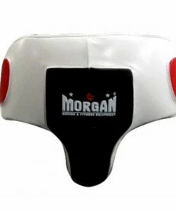 BOXING / MUAY THAI / MMA Morgan V2 Professional Leather Gel Abdo Groin Guard Pad Protector Boxing / MMA