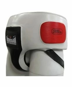 BOXING / MUAY THAI / MMA Morgan V2 Professional Leather Gel Abdo Groin Guard Pad Protector Boxing / MMA