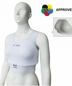 Morgan Women Wesing WKF Approved Sports Breast Chest Guard Pad Protector [S / M / L] MARTIAL ARTS