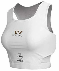 Morgan Women Wesing WKF Approved Sports Breast Chest Guard Pad Protector [S / M / L] MARTIAL ARTS