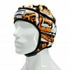 Madison Graffiti Headguard - Orange/black Rugby League NRL
