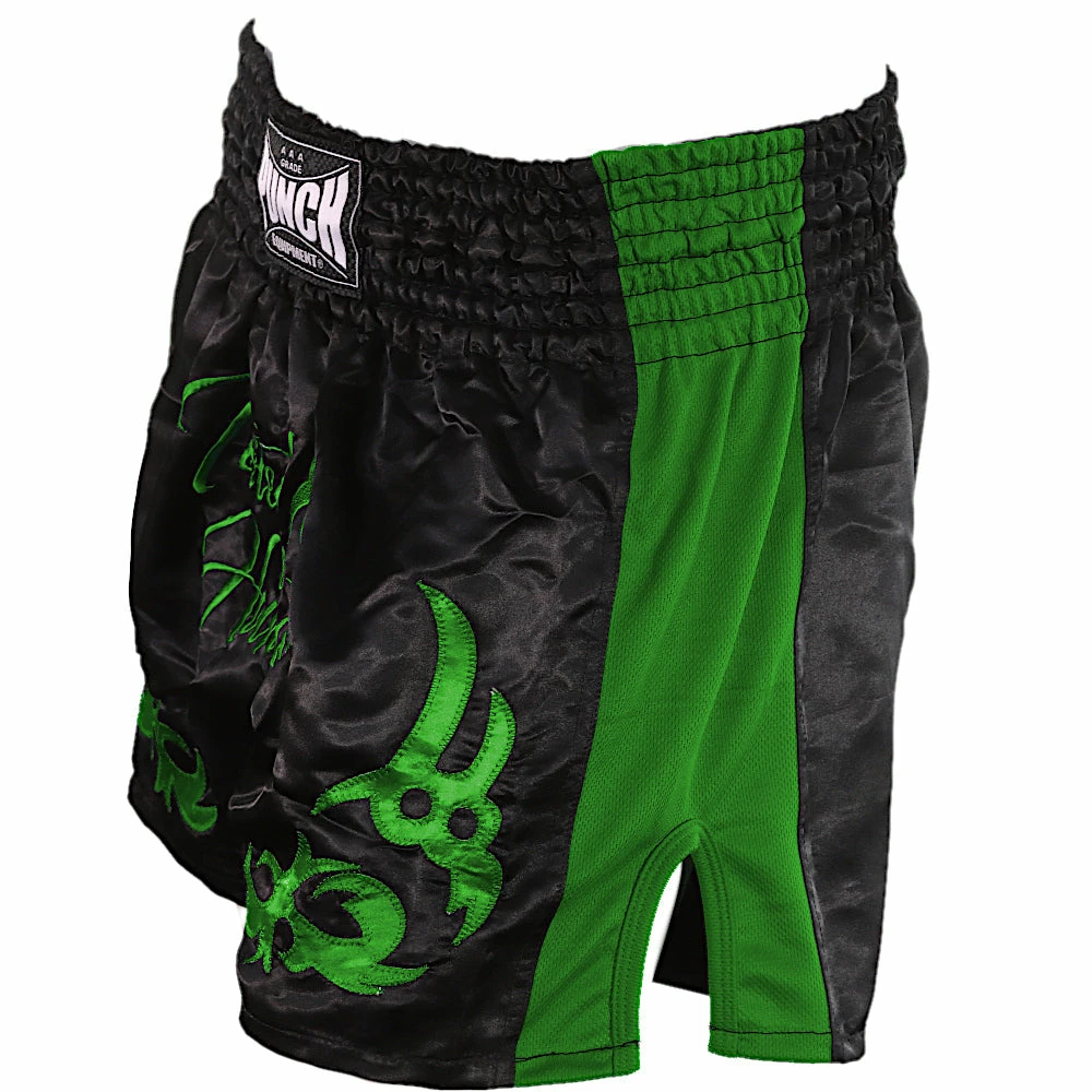 Punch Tested On Humans Muay Thai Shorts Blue/Green/Red/Black High Quality 10 Punch Tested On Humans Muay Thai Shorts Blue/Green/Red/Black High Quality