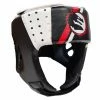 Morgan V2 Classic Open Face Sparring Head Guard Protector Gear Chin & Cheek