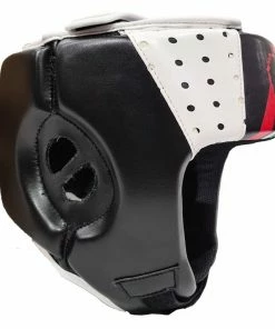 Morgan V2 Classic Open Face Sparring Head Guard Protector Gear Chin & Cheek