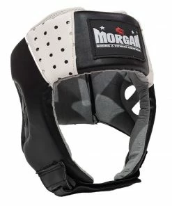Morgan V2 Classic Open Face Sparring Head Guard Protector Gear Chin & Cheek