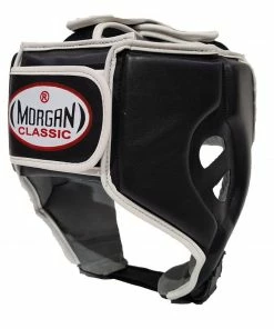 Morgan V2 Classic Open Face Sparring Head Guard Protector Gear Chin & Cheek