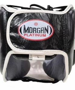 Morgan V2 Mexican Leather Heavy Duty Head Guard Gear Protector [S / M / L / XL] BOXING / MUAY THAI / MMA