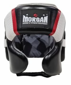 Morgan V2 Mexican Leather Heavy Duty Head Guard Gear Protector [S / M / L / XL] BOXING / MUAY THAI / MMA