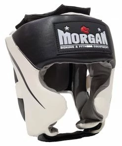 Morgan V2 Full Combat Style Sparring Head Guard Protector Gear Chin & Cheek BOXING / MUAY THAI / MMA