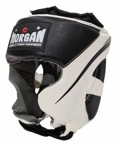 Morgan V2 Full Combat Style Sparring Head Guard Protector Gear Chin & Cheek BOXING / MUAY THAI / MMA