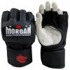 Morgan V2 Elite Leather MMA Gloves - Black BOXING / MUAY THAI / MMA
