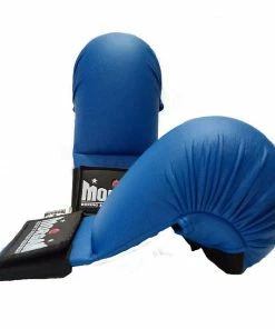 Morgan WKF Style Karate Gloves Mitts Hand & Forearm Guards