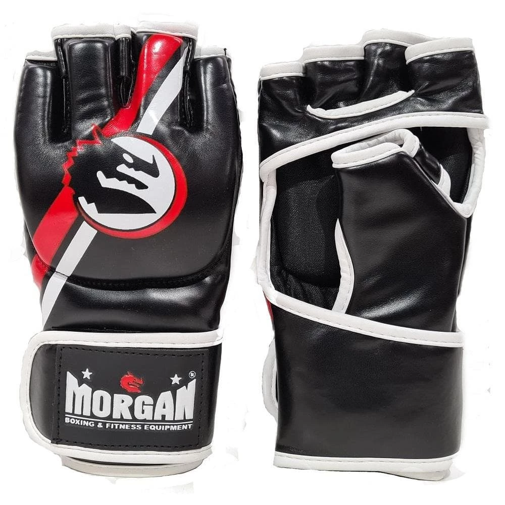Morgan Classic MMA Gloves Super Nylex Padded Full Open Palm 4 Morgan Classic MMA Gloves Super Nylex Padded Full Open Palm