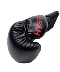 Adidas Hybrid 50 Kids Gloves Black/Red – 6oz