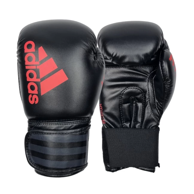 Adidas Hybrid 50 Kids Gloves Black/Red – 6oz 7 Adidas Hybrid 50 Kids Gloves Black/Red – 6oz