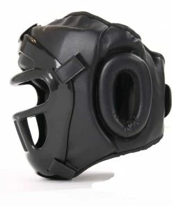 MARTIAL ARTS Mani Weapon Protection Full Face Heavily Padded Head Guard Gear