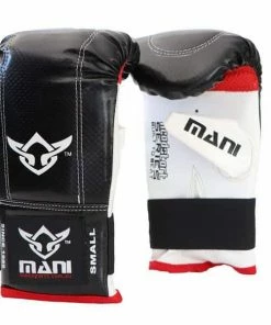Mani Red & Black Head Start Series Bag Mitts Training Gloves BOXING / MUAY THAI / MMA