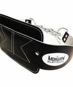 Morgan Platinum Leather Dipping Weight Lifting Belt Commercial Grade LB-6