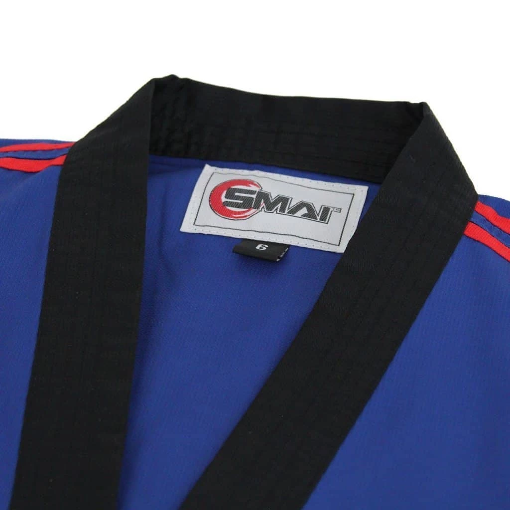SMAI - TKD Uniform - 8oz Demo Champion Dobok (Blue) 4 SMAI - TKD Uniform - 8oz Demo Champion Dobok (Blue)