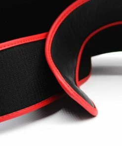 BOXING / MUAY THAI / MMA STRIKE V2 Professional JUMBO Belly Pad Guard Shield Protector MMA / Muay Thai Red/White