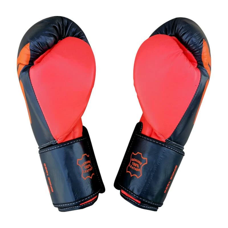 Mani Muay Thai Leather Boxing Gloves - Orange BOXING / MUAY THAI / MMA 5 Mani Muay Thai Leather Boxing Gloves - Orange BOXING / MUAY THAI / MMA