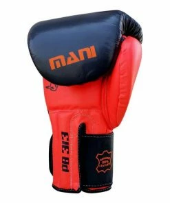 Mani Muay Thai Leather Boxing Gloves - Orange BOXING / MUAY THAI / MMA 10 Mani Muay Thai Leather Boxing Gloves - Orange BOXING / MUAY THAI / MMA