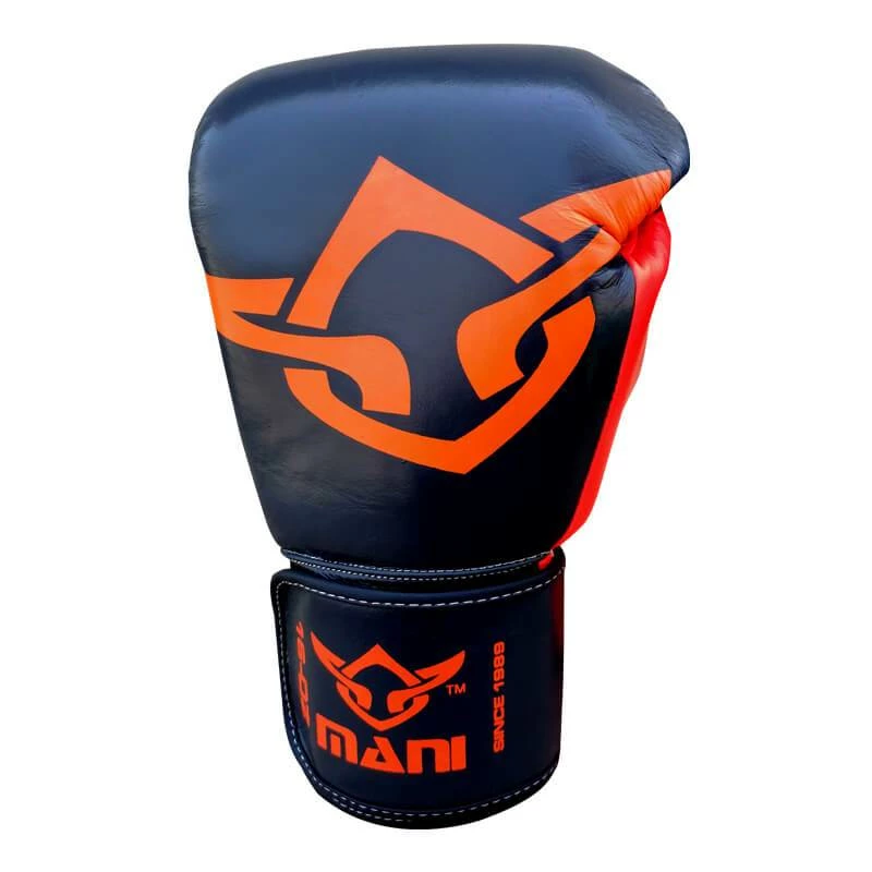 Mani Muay Thai Leather Boxing Gloves - Orange BOXING / MUAY THAI / MMA 7 Mani Muay Thai Leather Boxing Gloves - Orange BOXING / MUAY THAI / MMA