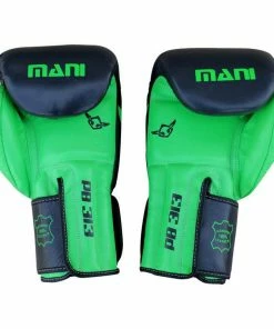 BOXING / MUAY THAI / MMA Mani Muay Thai Leather Boxing Gloves - Green