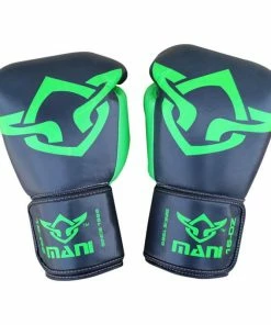 BOXING / MUAY THAI / MMA Mani Muay Thai Leather Boxing Gloves - Green